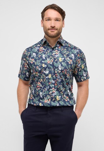 ETERNA Comfort fit Zakelijk overhemd in Blauw: voorkant