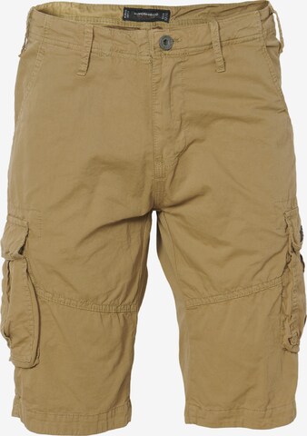 KOROSHI Cargo jeans in Beige: front