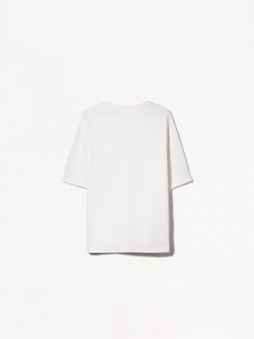 Bershka Shirt in White