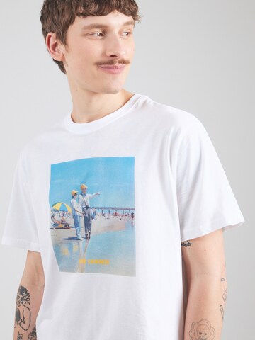 Only & Sons Μπλουζάκι 'ONSMAX FOREVER SUMMMER' σε λευκό