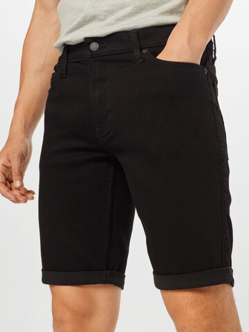 HOLLISTER Slimfit Hose in Schwarz