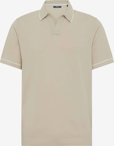 Boggi Milano T-Shirt en beige / blanc, Vue avec produit