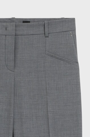 BOSS Loose fit Pants 'Tilda' in Grey