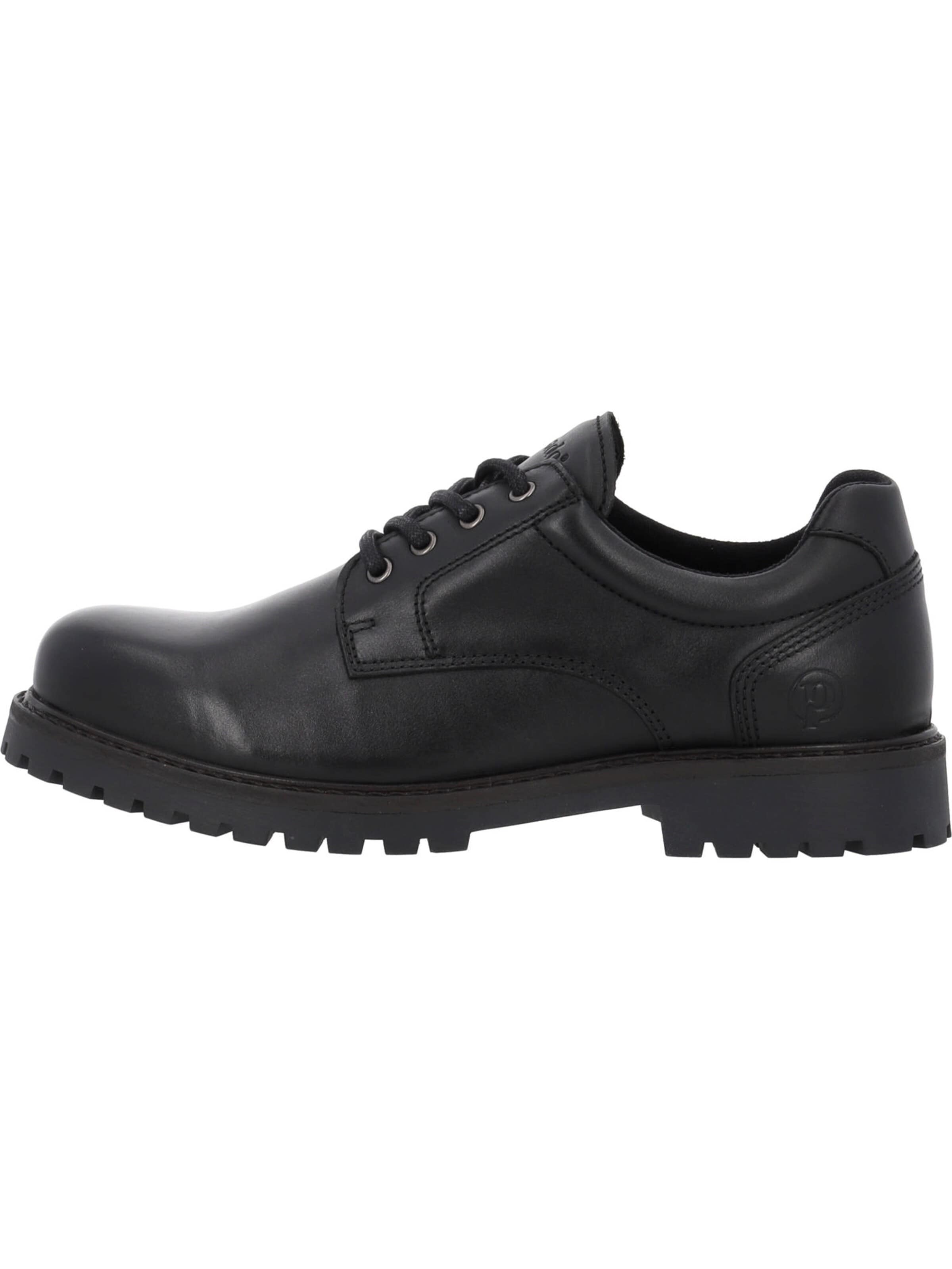 Palado Schnürschuh 'Palado Lamfin'‌‌‌‌‌ in Schwarz