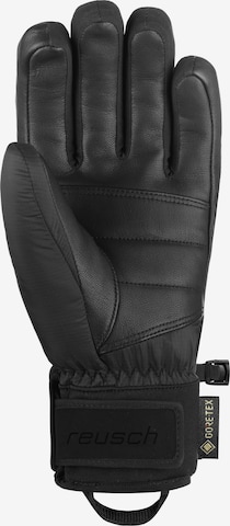 REUSCH Athletic Gloves 'Feather' in Black