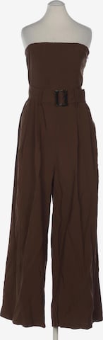 miss miss Jumpsuit in XXS in Brown: front