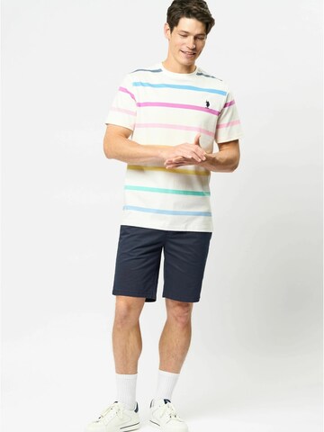 U.S. POLO ASSN. T-Shirt 'Neil' in Weiß