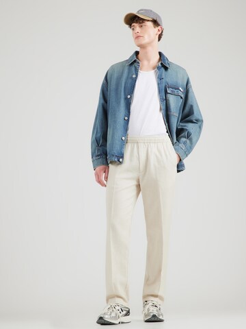 Calvin Klein Regular Broek in Wit