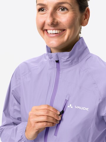 VAUDE Outdoorjacke 'Drop III' in Lila