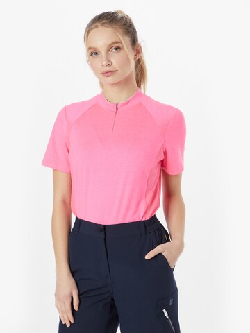 KILLTEC Functioneel shirt in Roze: voorkant