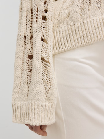 EDITED Pullover 'Irma' (GRS) in Beige