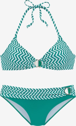 Bikini di JETTE in verde: frontale