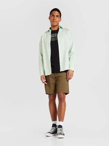 Ragwear Liibuv Chino-püksid 'KARREL', värv roheline