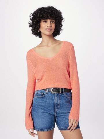 ONLY Pullover 'SUNNY' in Orange: predná strana