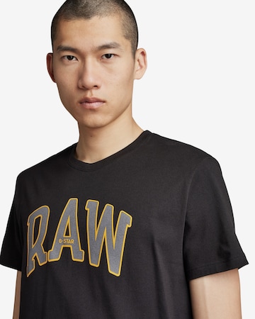 G-Star RAW T-Shirt 'University' in Schwarz