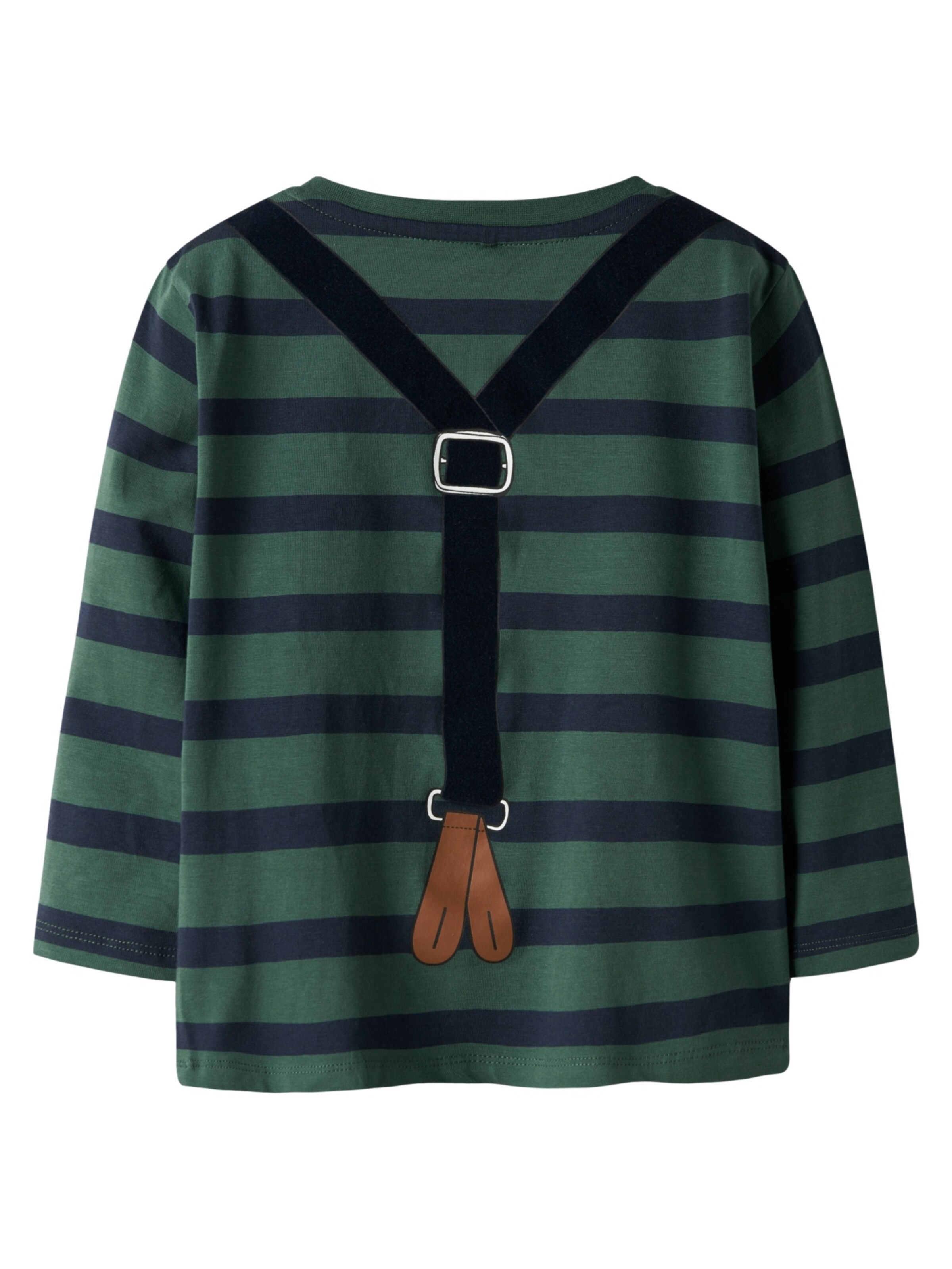 NAME IT Longsleeve 'Nakul Paw' in Grün