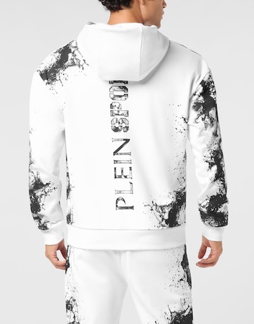 Giacca di felpa 'Splash' di Plein Sport in bianco
