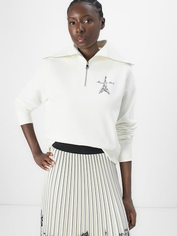 Karl Lagerfeld - Saia 'PARIS' em branco