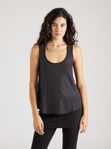 Top di River Island in nero: frontale