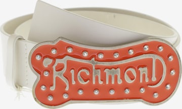 John Richmond Belt in One size in White: front