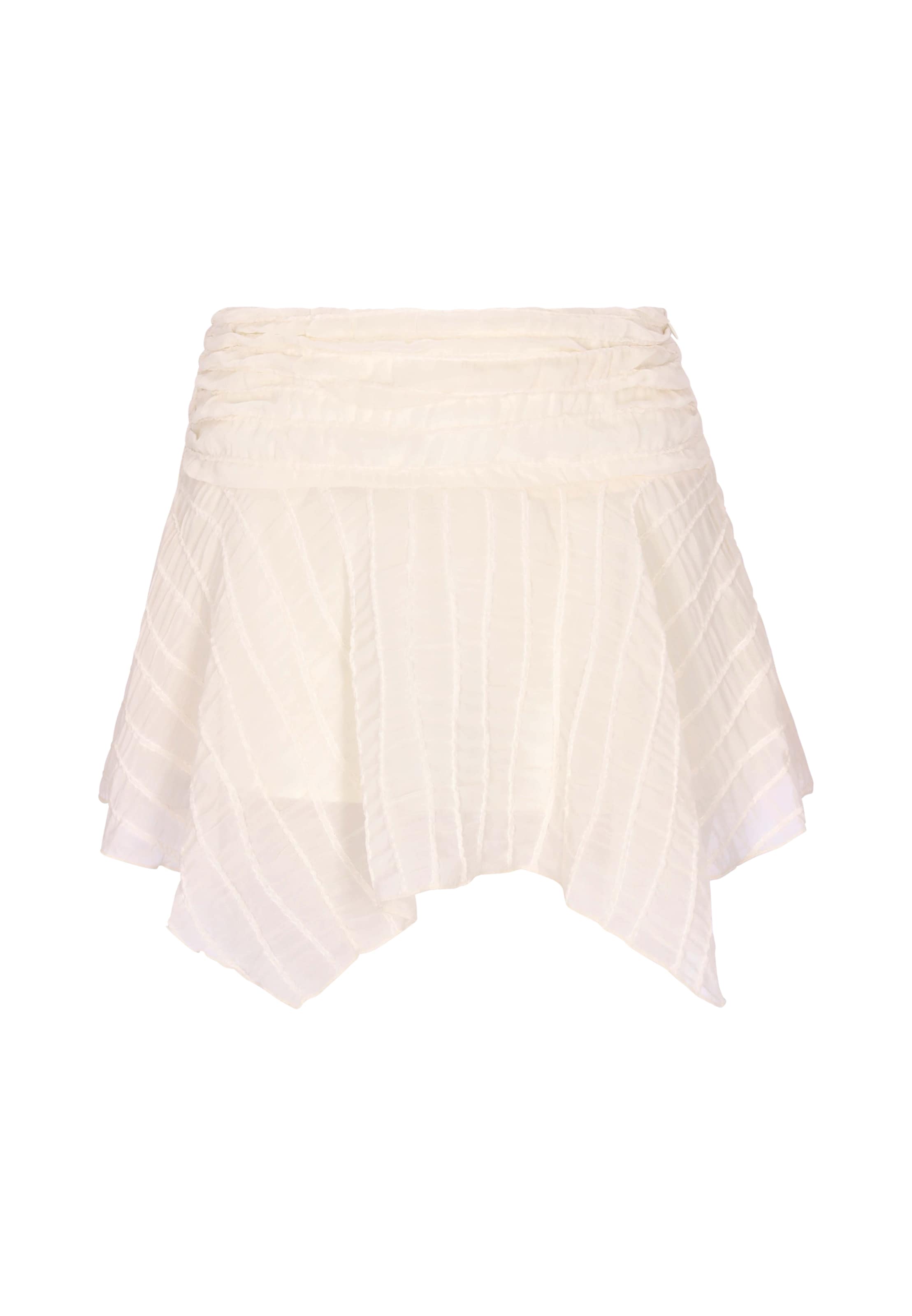 myMo at night - Falda en blanco: frente