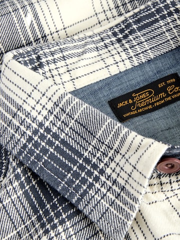 JACK & JONES Regular Fit Hemd 'PRBluivy' in Beige