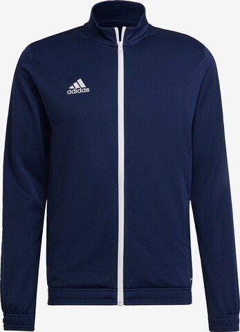 Giacca per l'allenamento 'Entrada 22' di ADIDAS SPORTSWEAR in blu: frontale