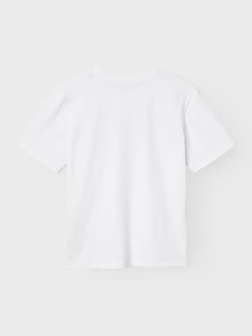 NAME IT Shirt 'Bored Ape' in Wit