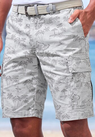 JOHN DEVIN Regular Cargo Pants in Grey