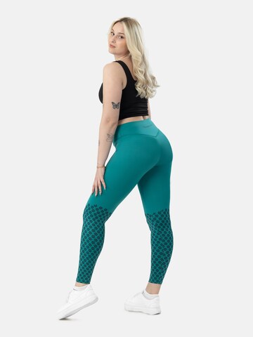LEAFLETIC - Skinny Leggings 'Leafletic Women`s Long Length Legging' en verde