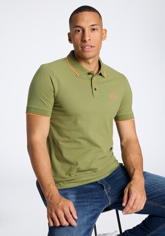 REPLAY Poloshirt in Grün: Vorderseite