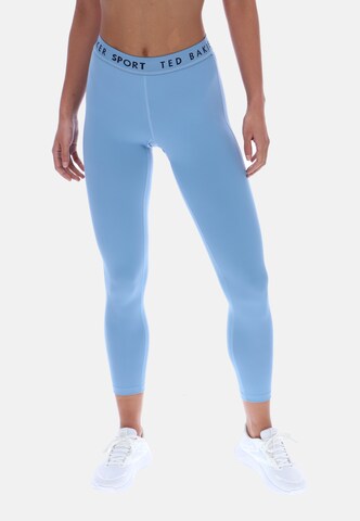 Skinny Leggings 'Maria Essentials' Ted Baker en bleu : devant