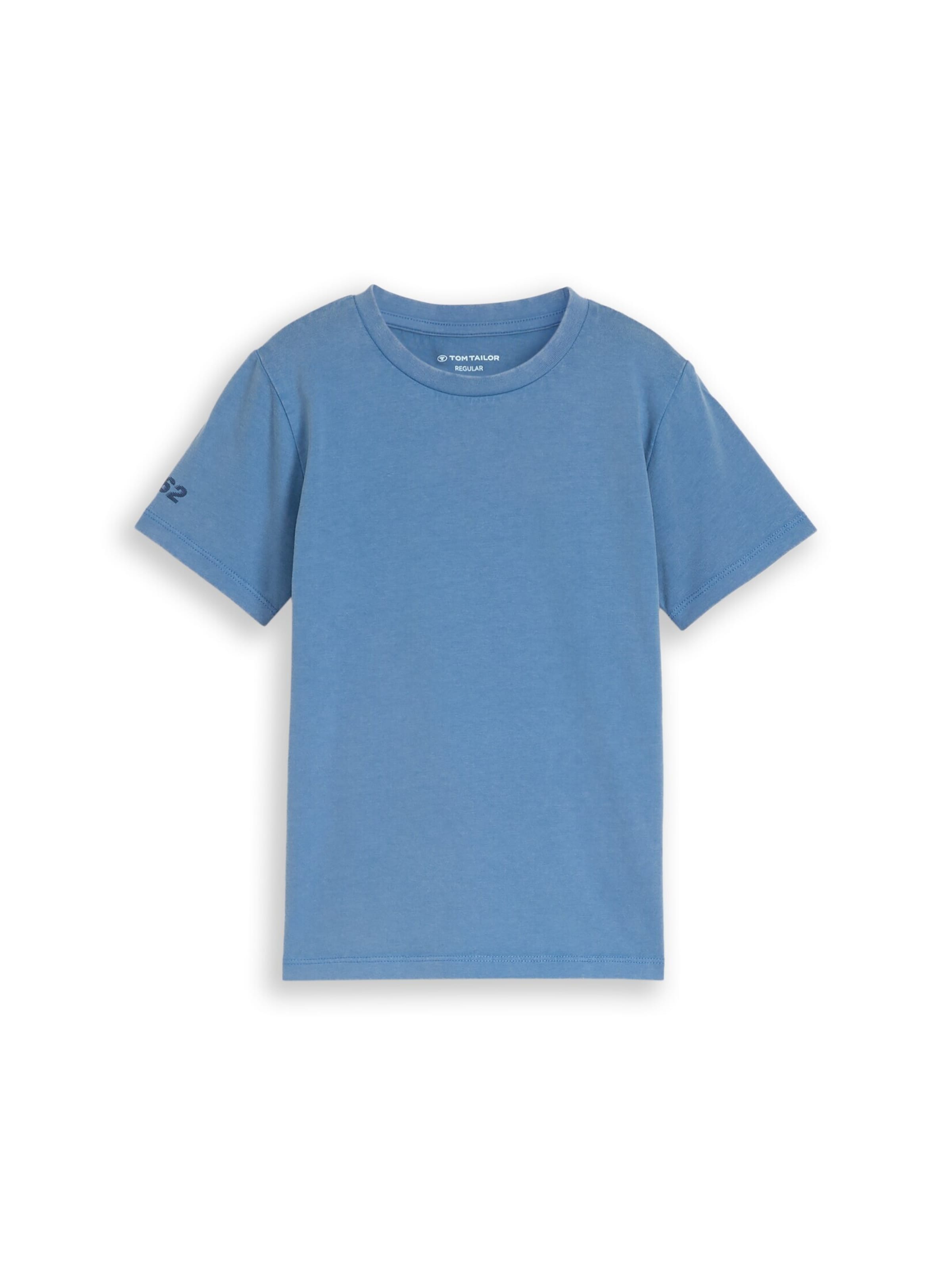 T-Shirt TOM TAILOR en bleu : devant