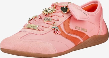 Baskets basses STEVE MADDEN en rose : devant