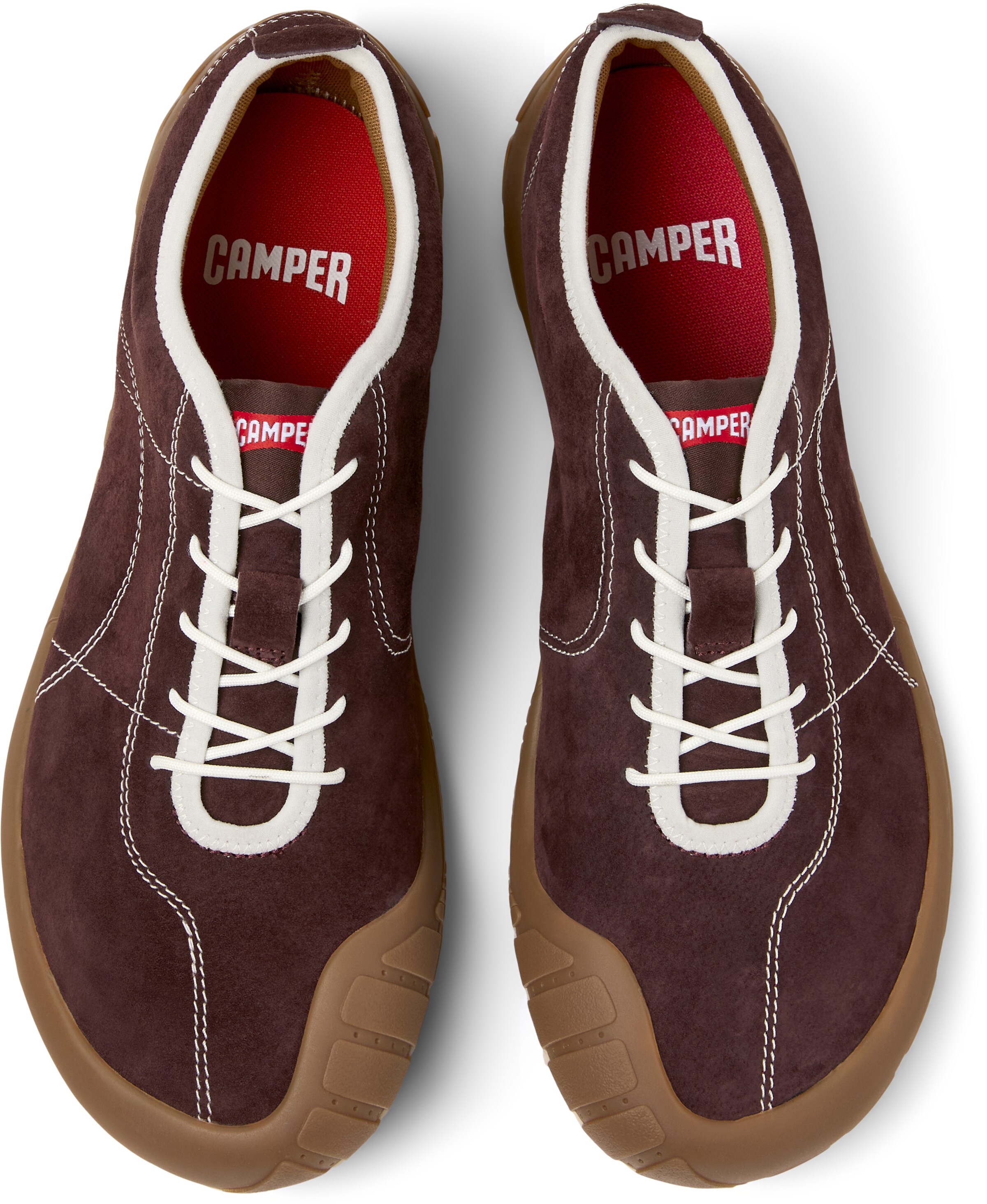 CAMPER Platform trainers 'Peu Path' in Red