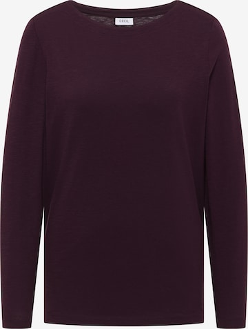 CECIL Shirt in Lila: Vorderseite