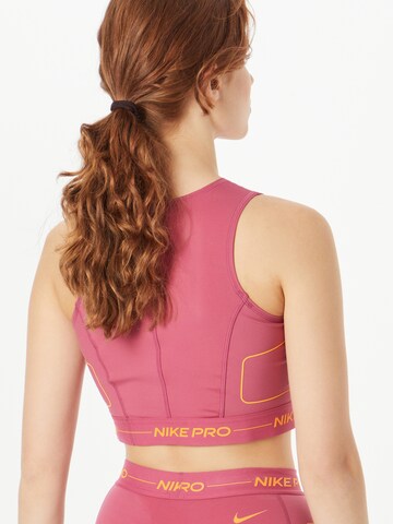 NIKESportski top - roza boja