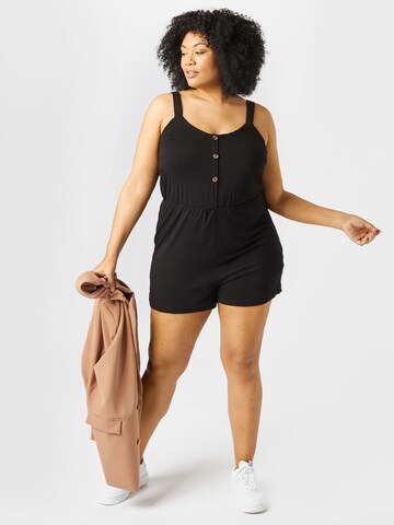 ABOUT YOU Curvy Jumpsuit 'Cassia' in Schwarz