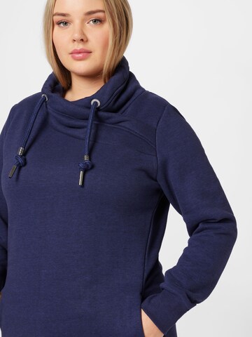 Ragwear Plus Sweatshirt 'Neska' in Blau