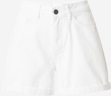 Noisy may Regular Trousers 'SMILEY' in White: front