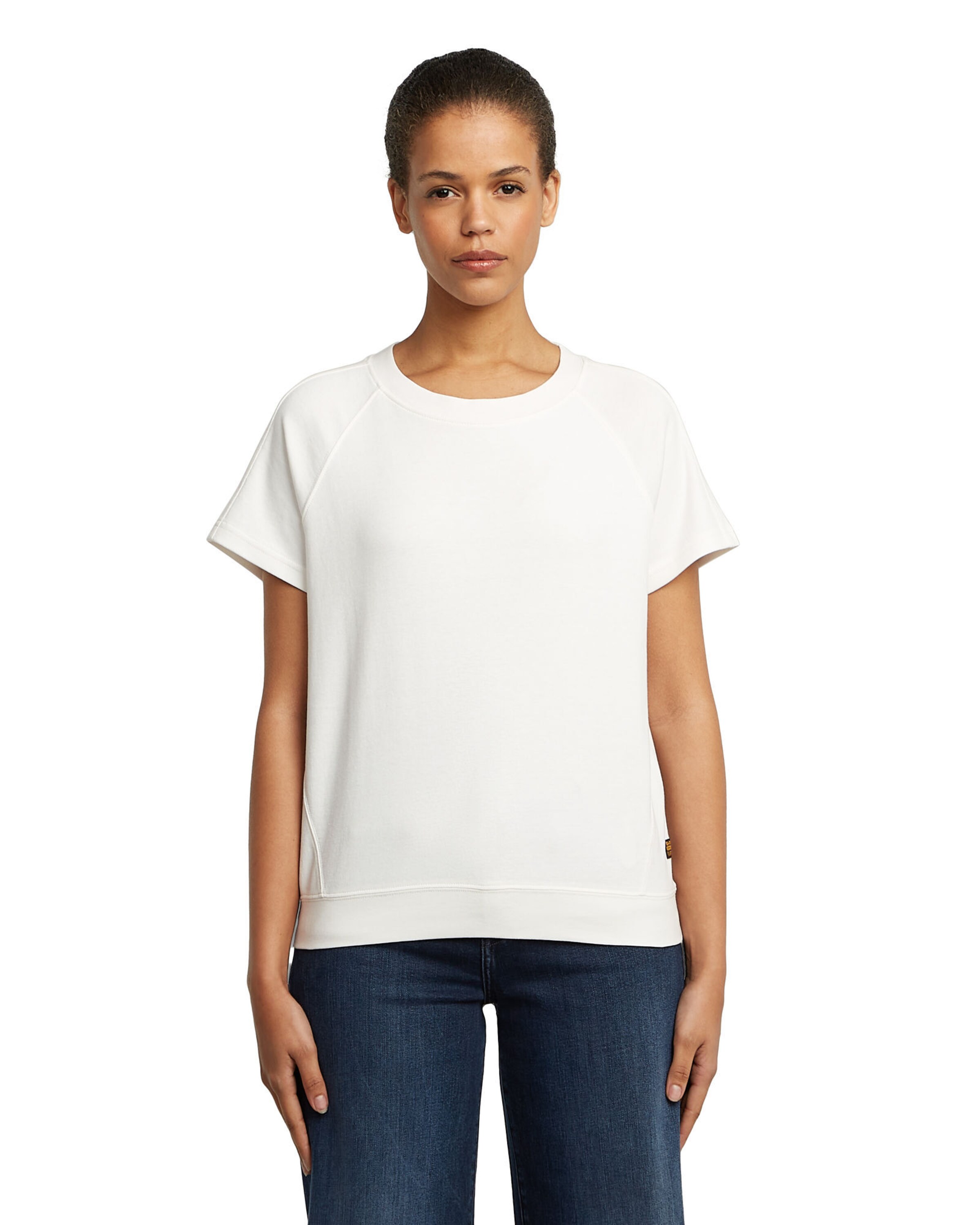 Tricou de la G-STAR pe alb: față