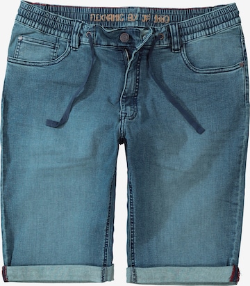 JP1880 Broek in Blauw: voorkant