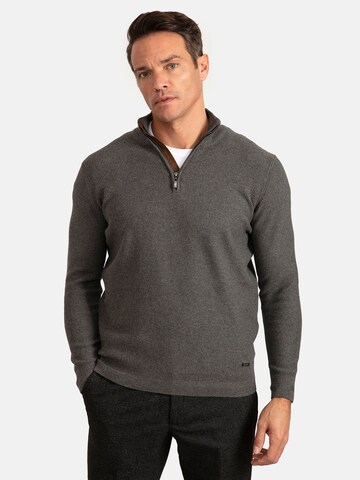 Jacey Quinn Sweater in Grey: front