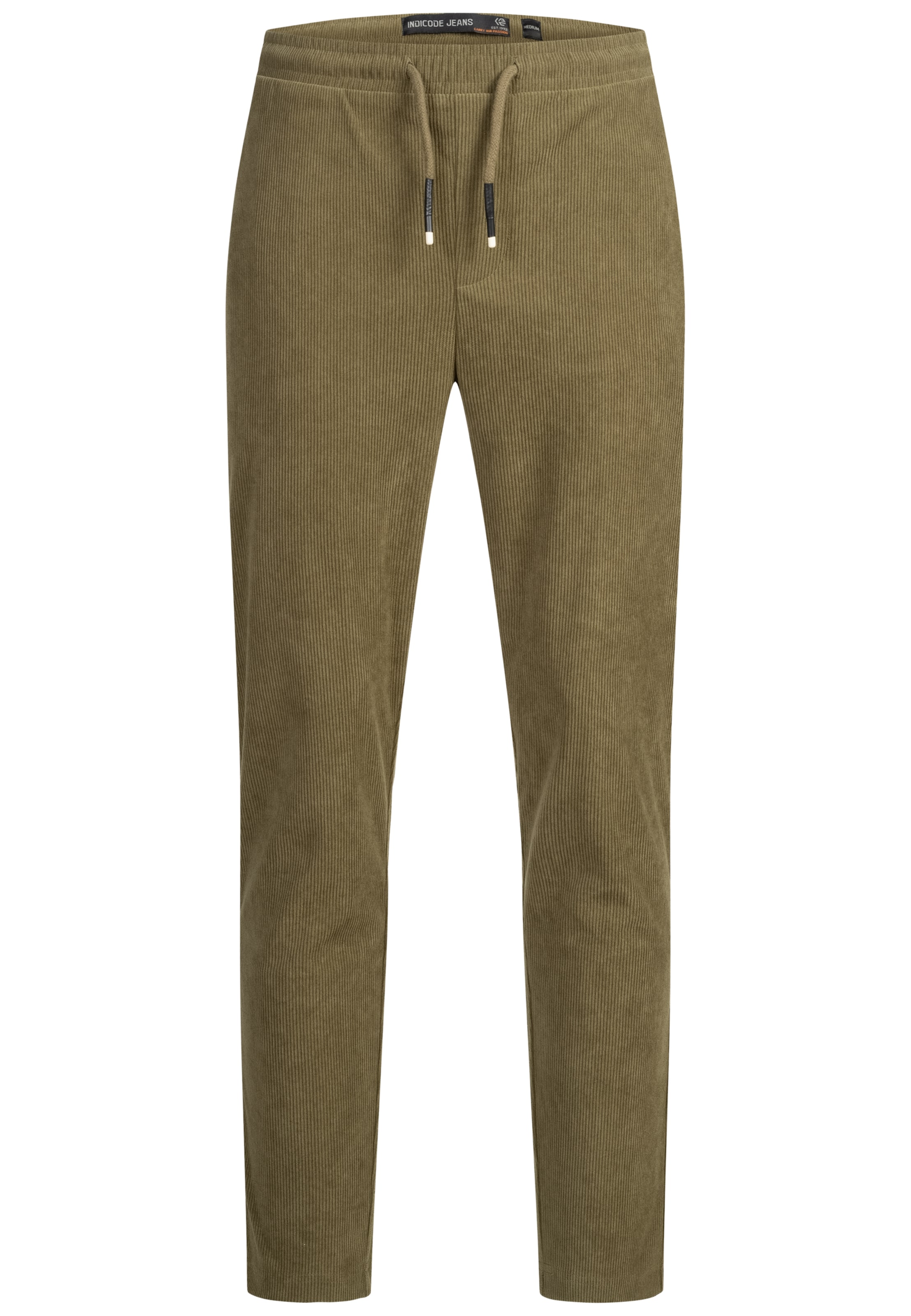 INDICODE JEANS Regular Chino ' Nemoto ' in Groen: voorkant