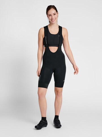 Barboteuse / body 'WOMENS CORE BIKE PANEL BIB SHORTS' Hummel en noir : devant