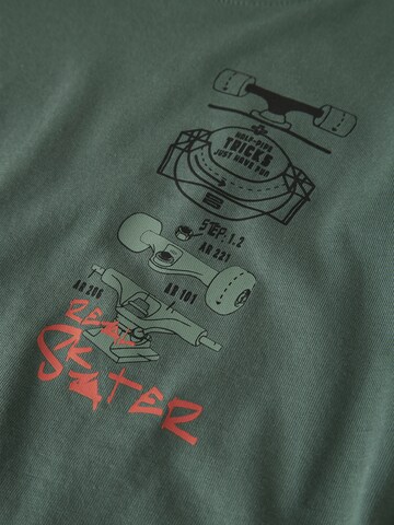 Tricou 'NKMNikolai' de la NAME IT pe albastru