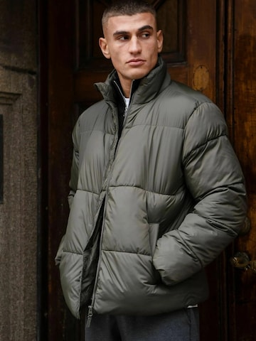 Giacca di mezza stagione ' Puffer Jacket ' di TEESHOPPEN in verde