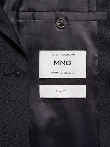 MANGO MAN Slim fit Business-colbert 'MONACO' in Blauw