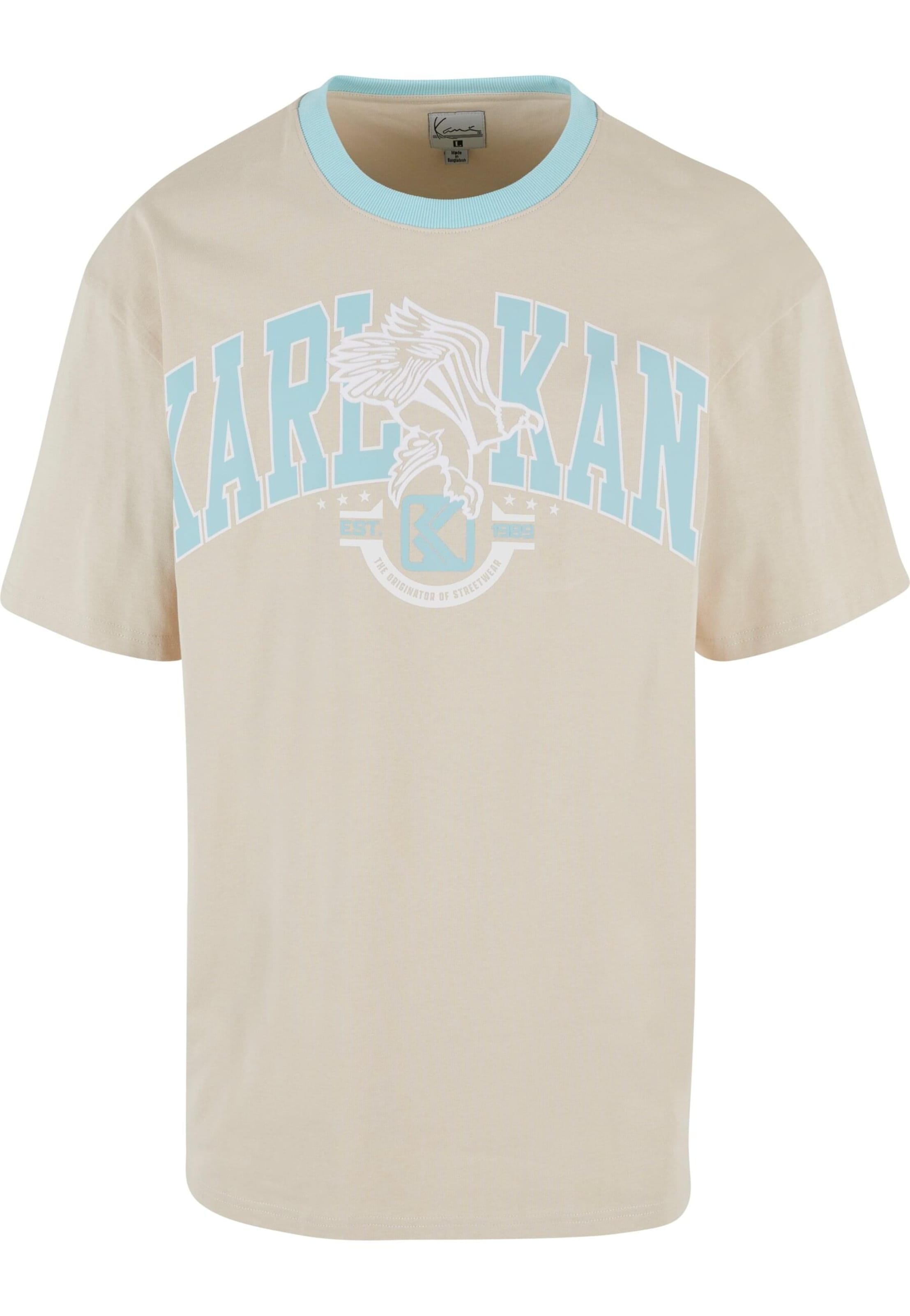 Karl Kani Shirt in Beige: front