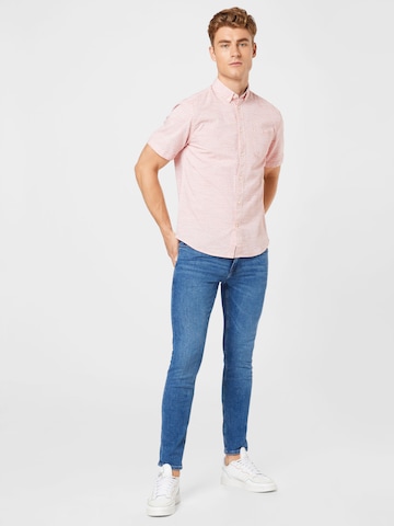 Coupe regular Chemise TOM TAILOR en orange